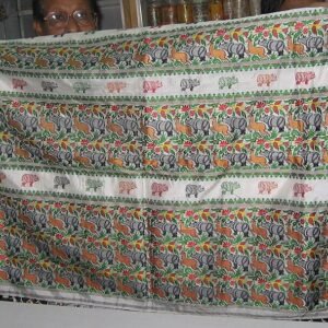 Kaziranga Paari Mekhela Chador